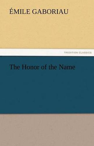 Cover image for The Honor of the Name