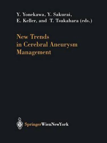 Cover image for New Trends in Cerebral Aneurysm Management