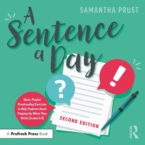 Cover image for A Sentence a Day