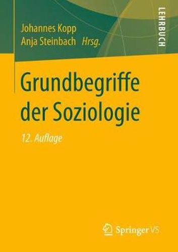 Cover image for Grundbegriffe der Soziologie