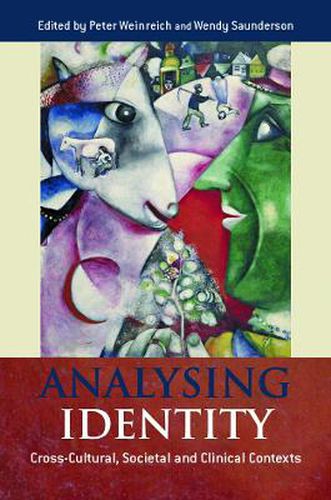 Cover image for Analysing Identity: Cross-Cultural, Societal and Clinical Contexts