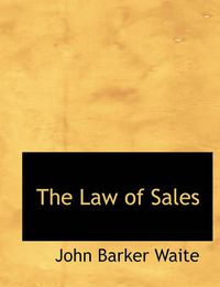 Cover image for The Law of Sales