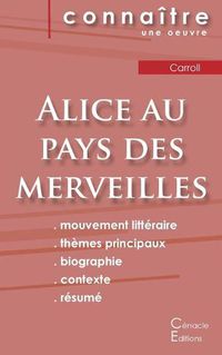 Cover image for Fiche de lecture Alice au pays des merveilles de Lewis Carroll (Analyse litteraire de reference et resume complet)