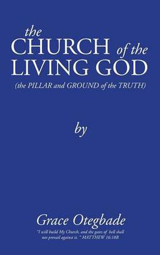 Cover image for The CHURCH of the LIVING GOD