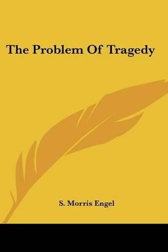 Cover image for The Problem of Tragedy