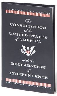 Cover image for The Constitution of the United States of America with the Declaration of Independence