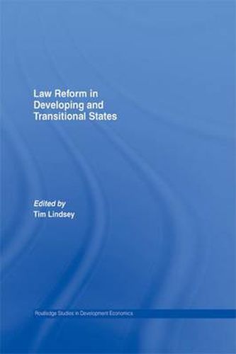 Cover image for Law Reform in Developing and Transitional States