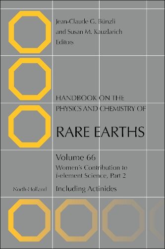 Women's Contribution to F-element Science Part 2: Volume 66