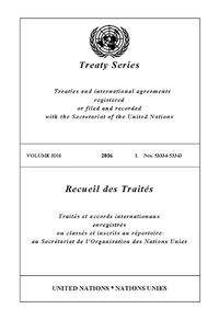 Cover image for Treaty Series 3101