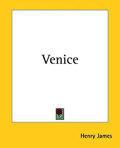 Cover image for Venice