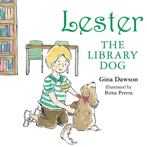 Cover image for Lester the Library Dog