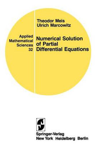 Cover image for Numerical Solution of Partial Differential Equations