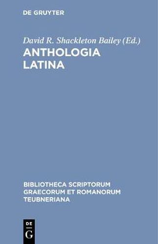 Anthologia Latina, Pars I: Ca CB