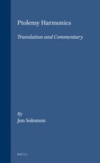 Cover image for Ptolemy Harmonics: Translation and Commentary