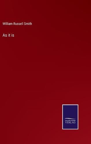 Cover image for As it is