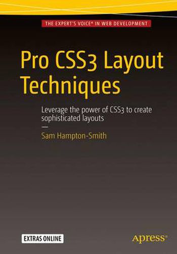 Cover image for Pro CSS3 Layout Techniques