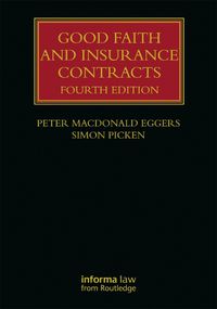 Cover image for Good Faith and Insurance Contracts