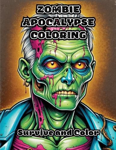 Cover image for Zombie Apocalypse Coloring