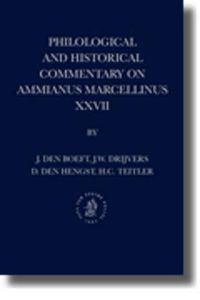 Cover image for Philological and Historical Commentary on Ammianus Marcellinus XXVII