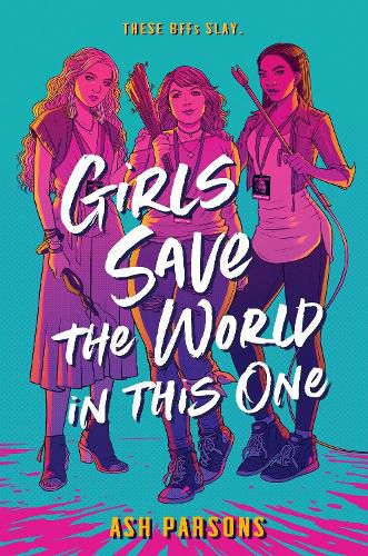 Cover image for Girls Save the World in This One