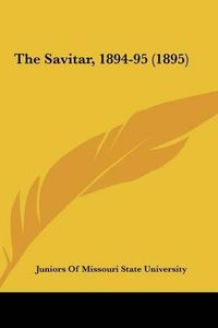 Cover image for The Savitar, 1894-95 (1895)