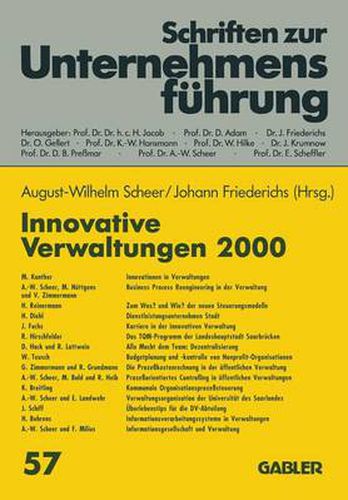 Cover image for Innovative Verwaltungen