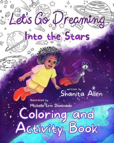 Cover image for Let's Go Dreaming: Into the Stars: Coloring and Activity Book