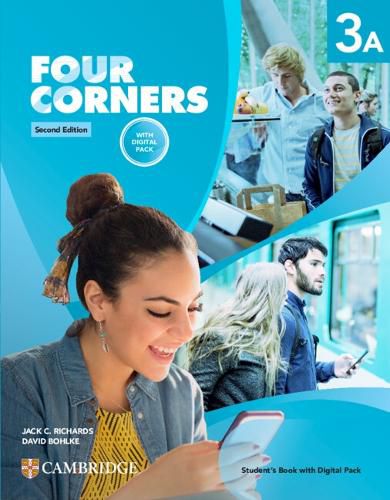 Cover image for Four Corners Level 3A Student's Book with Digital Pack