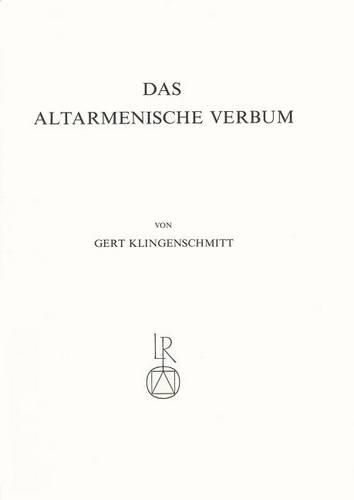 Das Altarmenische Verbum