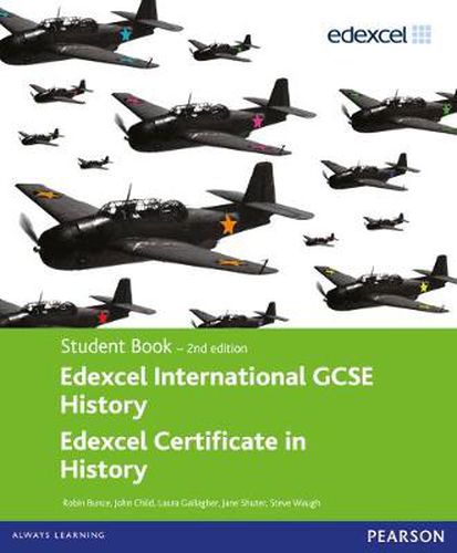 Cover image for Edexcel International GCSE History Student Book second edition