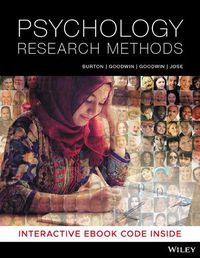 Cover image for Psychology Research Methods, 1st Edition