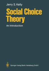 Cover image for Social Choice Theory: An Introduction