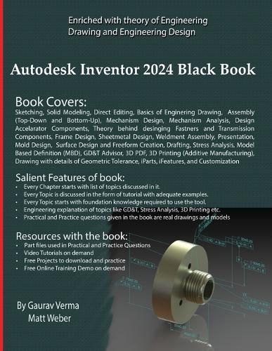 Autodesk Inventor 2024 Black Book