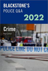Cover image for Blackstone's Police Q&A Volume 1: Crime 2022