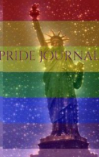 Cover image for Pride Rainbow statue of liberty creative blank journal