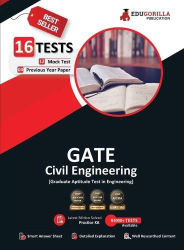 Gate 2021: Civil Engineering - 12 Full-length Mock Tests + 4 Previous Year Paper (2018 - 2019)