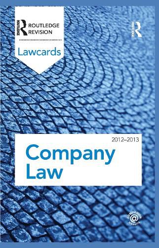 Cover image for Company Lawcards 2012-2013