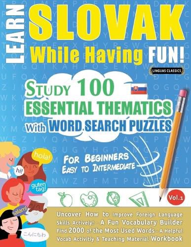 Cover image for Learn Slovak While Having Fun! - For Beginners