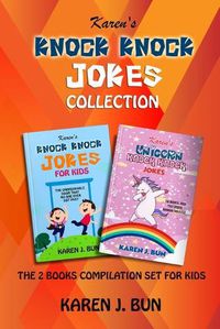 Cover image for Knock Knock Jokes Collection: The 2 Books Compilation Set For Kids