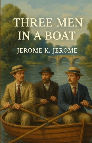 Cover image for Three Men In A Boat (Illustrated)