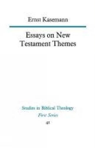 Cover image for Essays on New Testament Themes