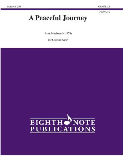 Cover image for A Peaceful Journey: Conductor Score & Parts