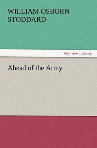 Cover image for Ahead of the Army