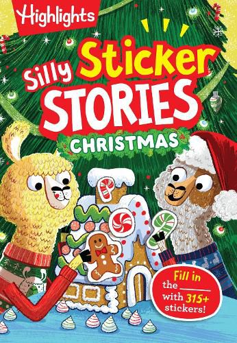 Cover image for Silly Sticker Stories: Christmas