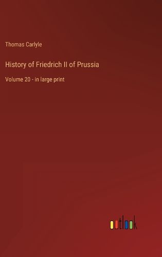 Cover image for History of Friedrich II of Prussia