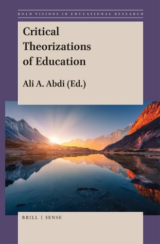 Cover image for Critical Theorizations of Education