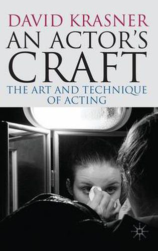 Cover image for An Actor's Craft: The Art and Technique of Acting