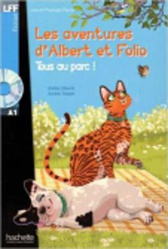 Cover image for Les aventures d'Albert et Folio: Tous au parc ! - Livre + MP3 CD-audio