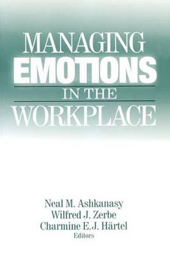 Managing Emotions in the Workplace