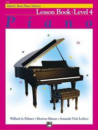 Cover image for Alfred's Basic Piano Library Lesson 4